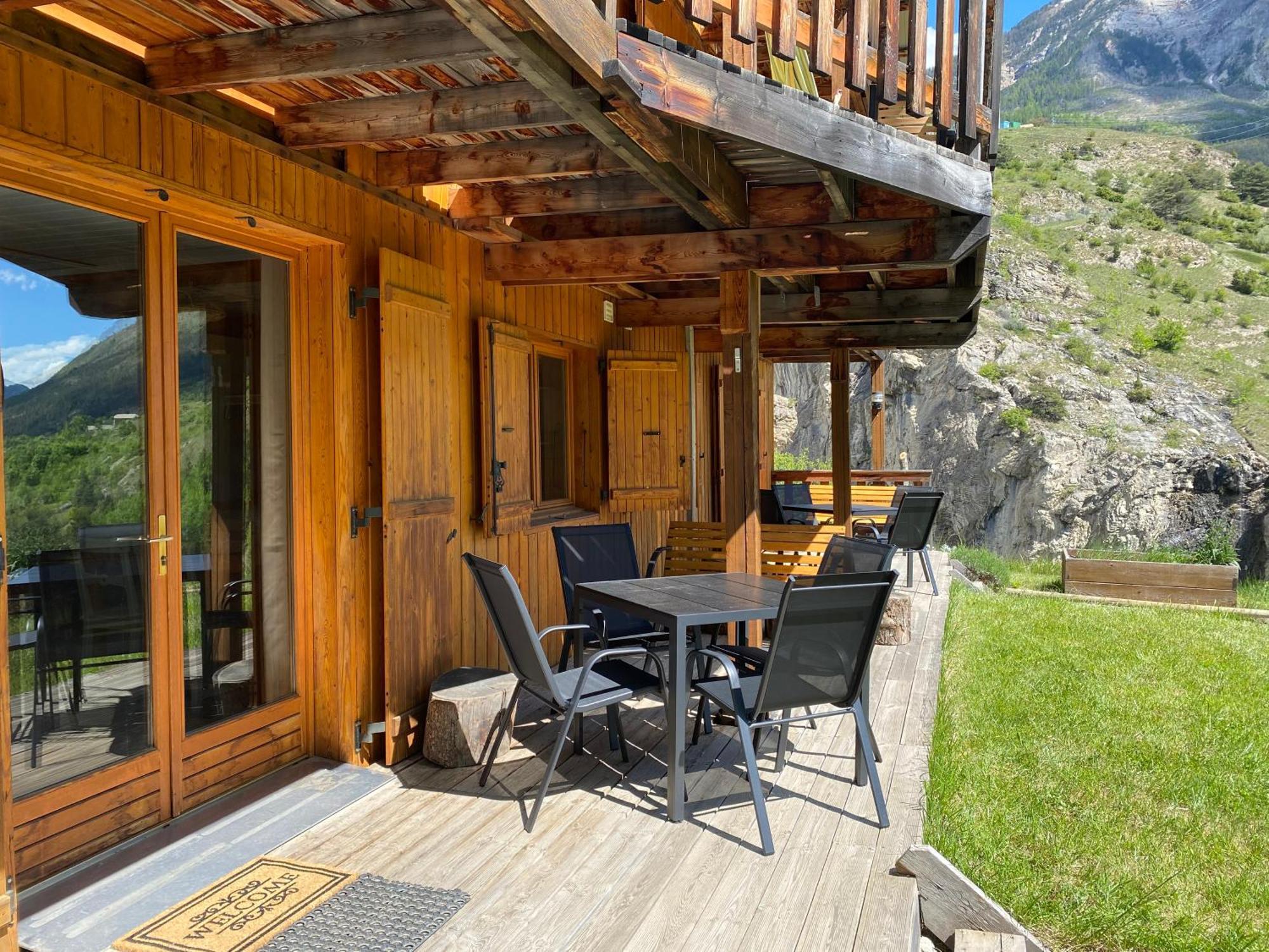 Chalet A Un Endroit Exceptionnel, Alpes, Parc National Des Ecrins Les Vigneaux Exteriér fotografie