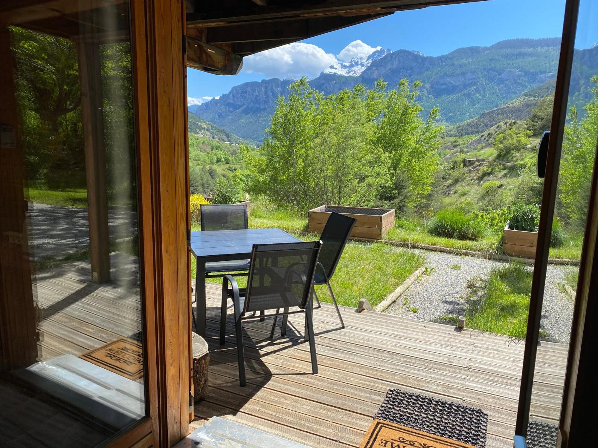 Chalet A Un Endroit Exceptionnel, Alpes, Parc National Des Ecrins Les Vigneaux Exteriér fotografie