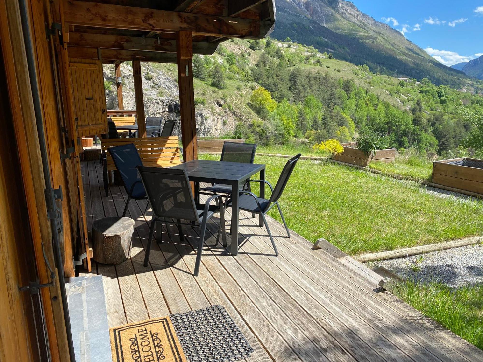 Chalet A Un Endroit Exceptionnel, Alpes, Parc National Des Ecrins Les Vigneaux Exteriér fotografie
