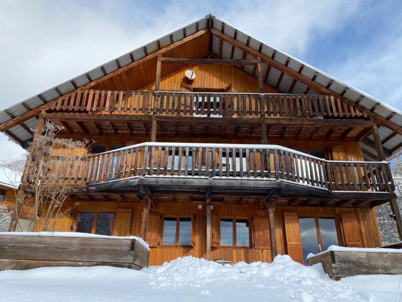 Chalet A Un Endroit Exceptionnel, Alpes, Parc National Des Ecrins Les Vigneaux Exteriér fotografie