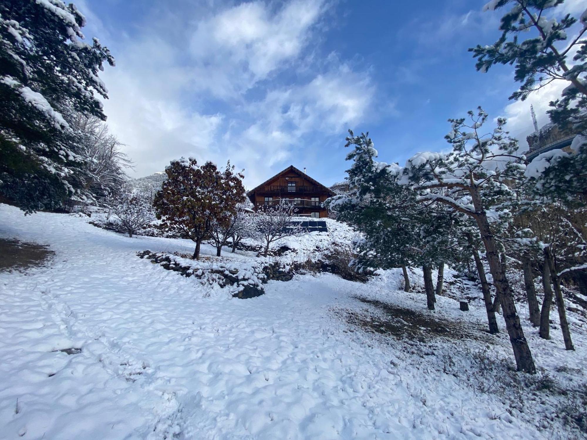 Chalet A Un Endroit Exceptionnel, Alpes, Parc National Des Ecrins Les Vigneaux Exteriér fotografie