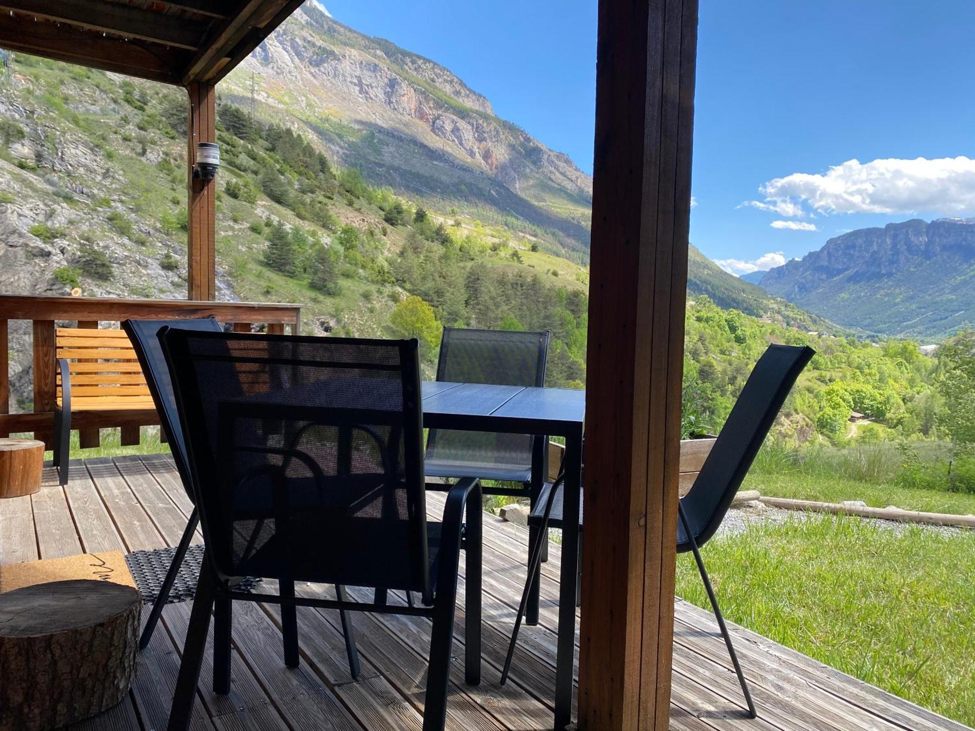 Chalet A Un Endroit Exceptionnel, Alpes, Parc National Des Ecrins Les Vigneaux Exteriér fotografie