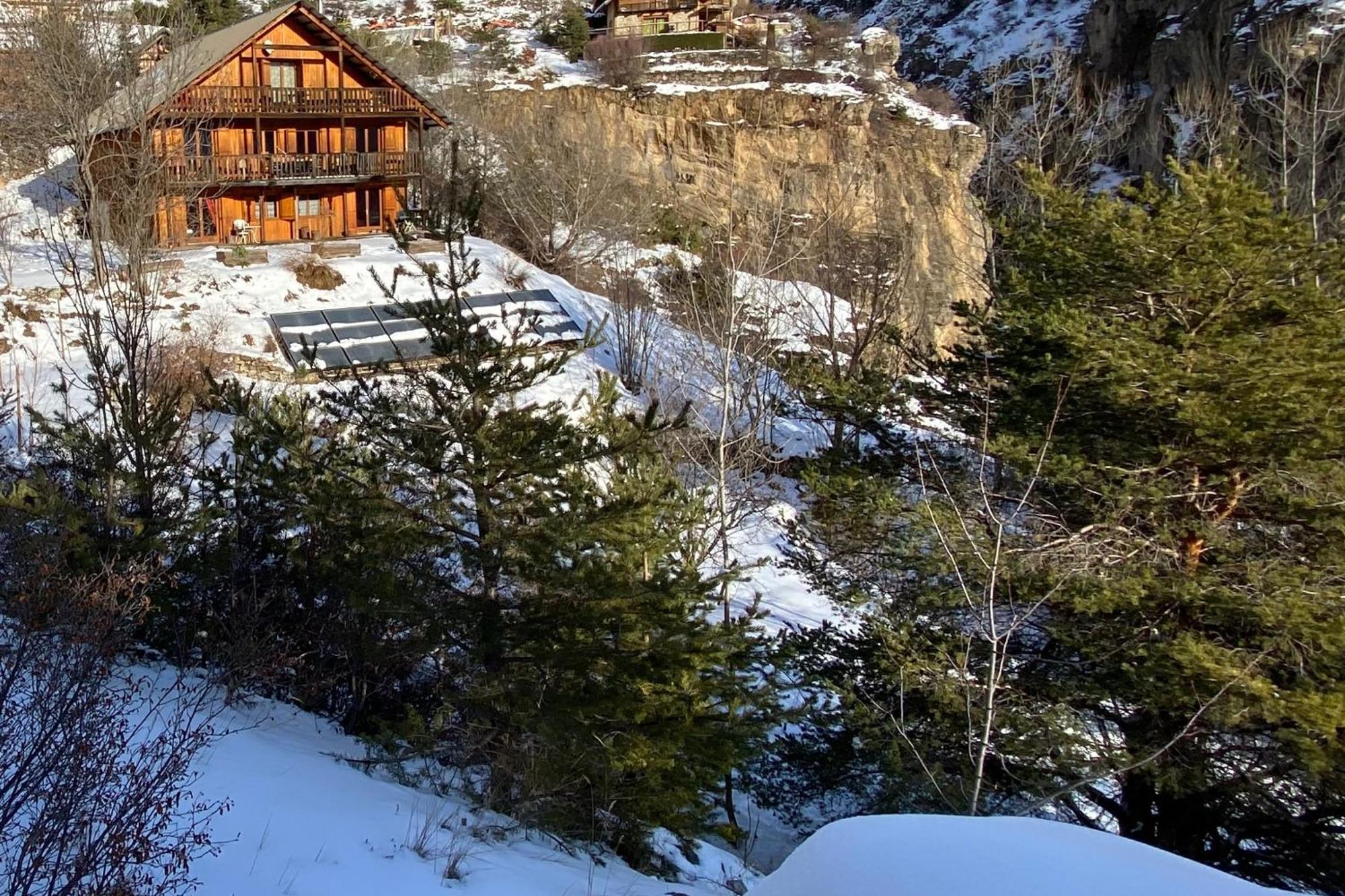 Chalet A Un Endroit Exceptionnel, Alpes, Parc National Des Ecrins Les Vigneaux Exteriér fotografie